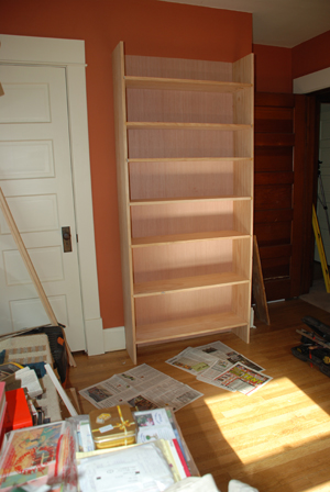 partly assembled